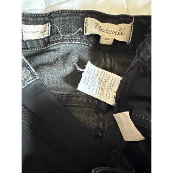 MADEWELL MATERNITY JEANS SIZE 28 - Picture 3 of 4